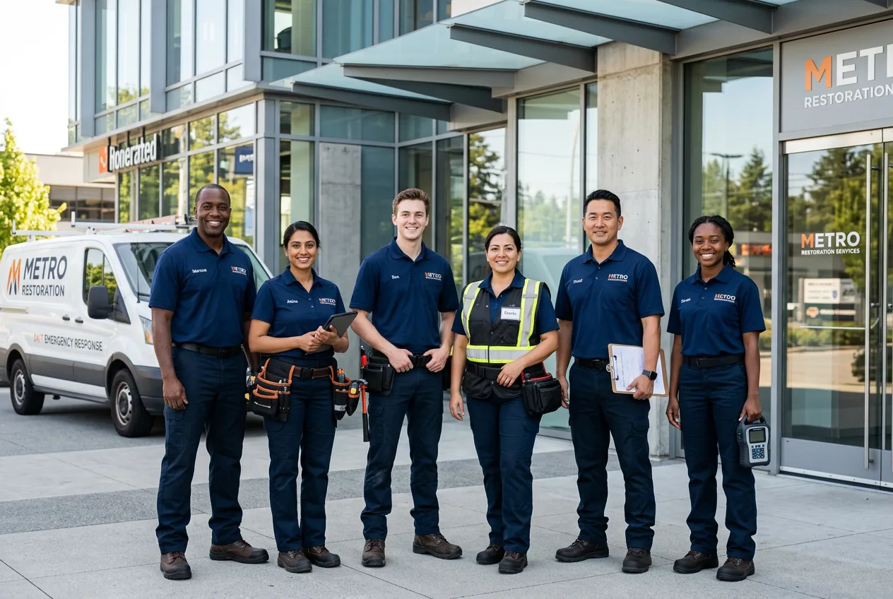 Bluffdale Water Damage Restoration professional team serving Salt Lake County